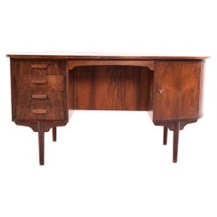 Danish Rosewood Desk by Kai Kristiansen for Feldballe Mobelfabrik