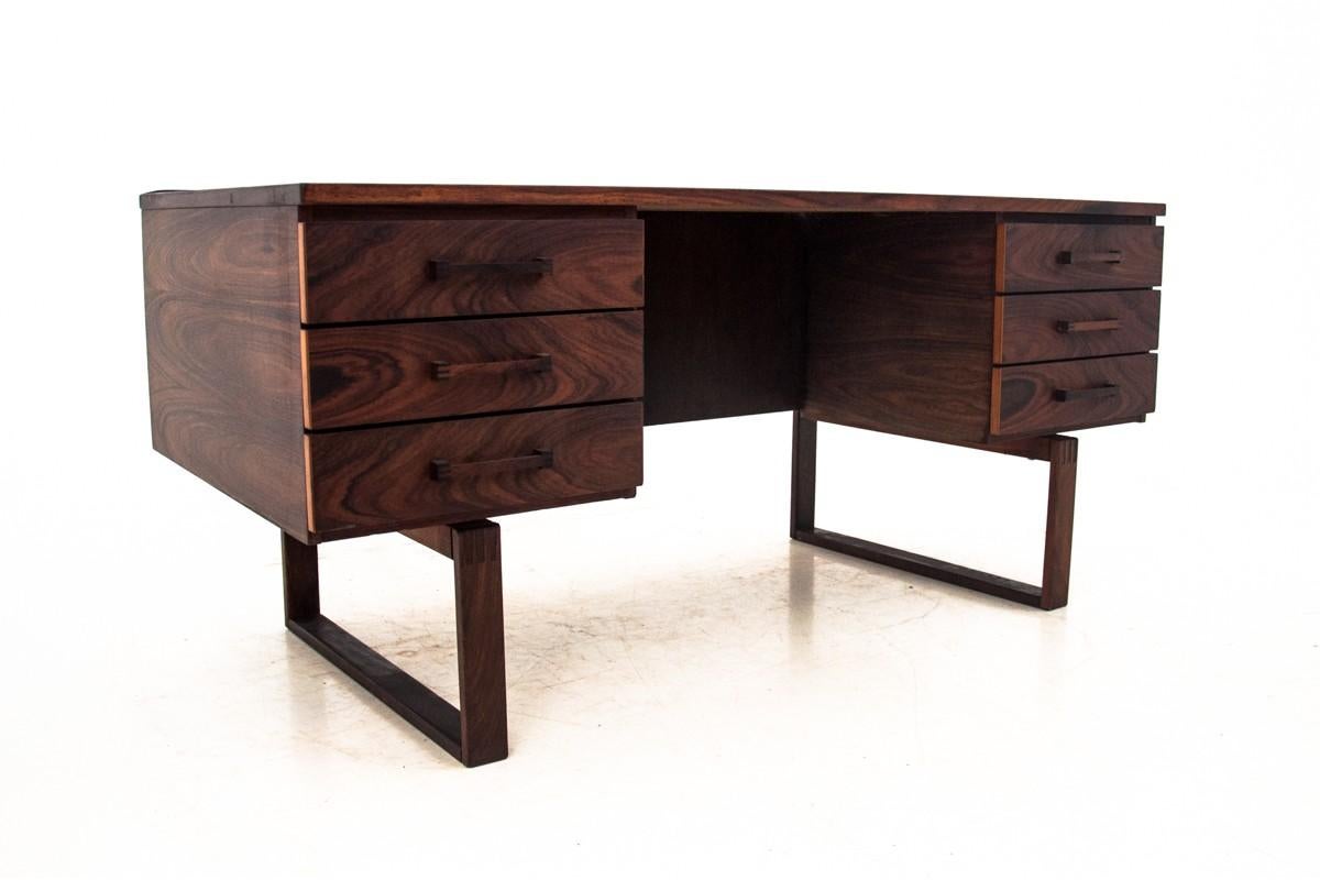 Scandinavian Modern Danish Rosewood Desk
