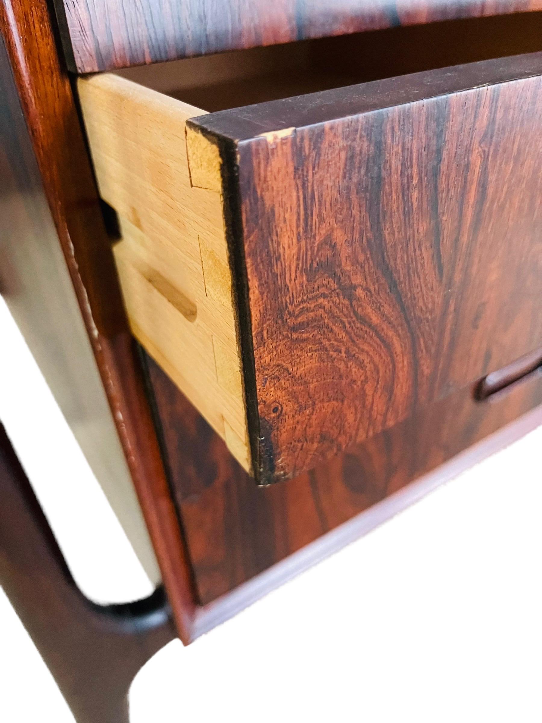 Danish Rosewood Desk by Svend Aage Madsen for H.P. Hansen 6