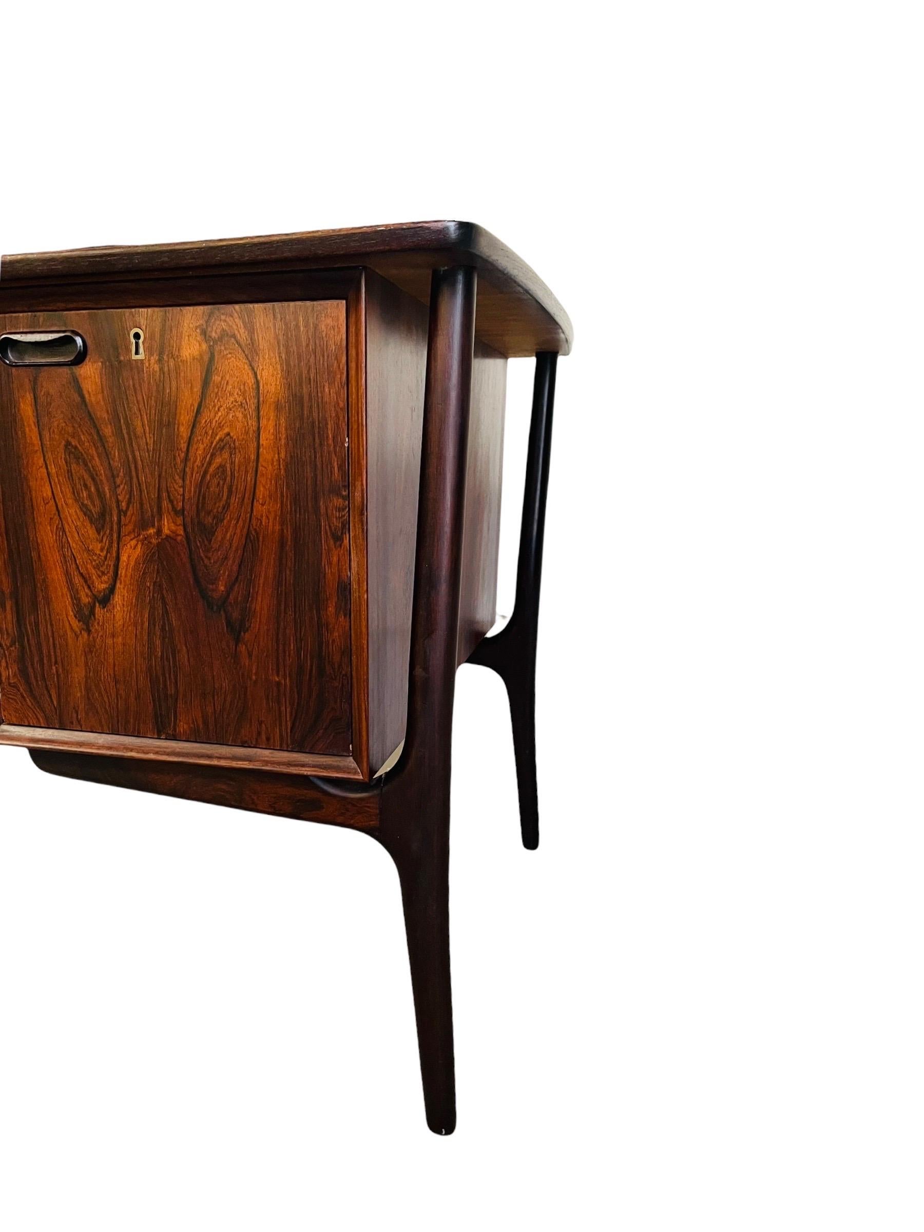 Danish Rosewood Desk by Svend Aage Madsen for H.P. Hansen 2