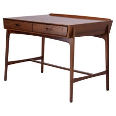 Danish Rosewood Desk by Svend Aage Madsen for Sigurd Hansen Writing Table