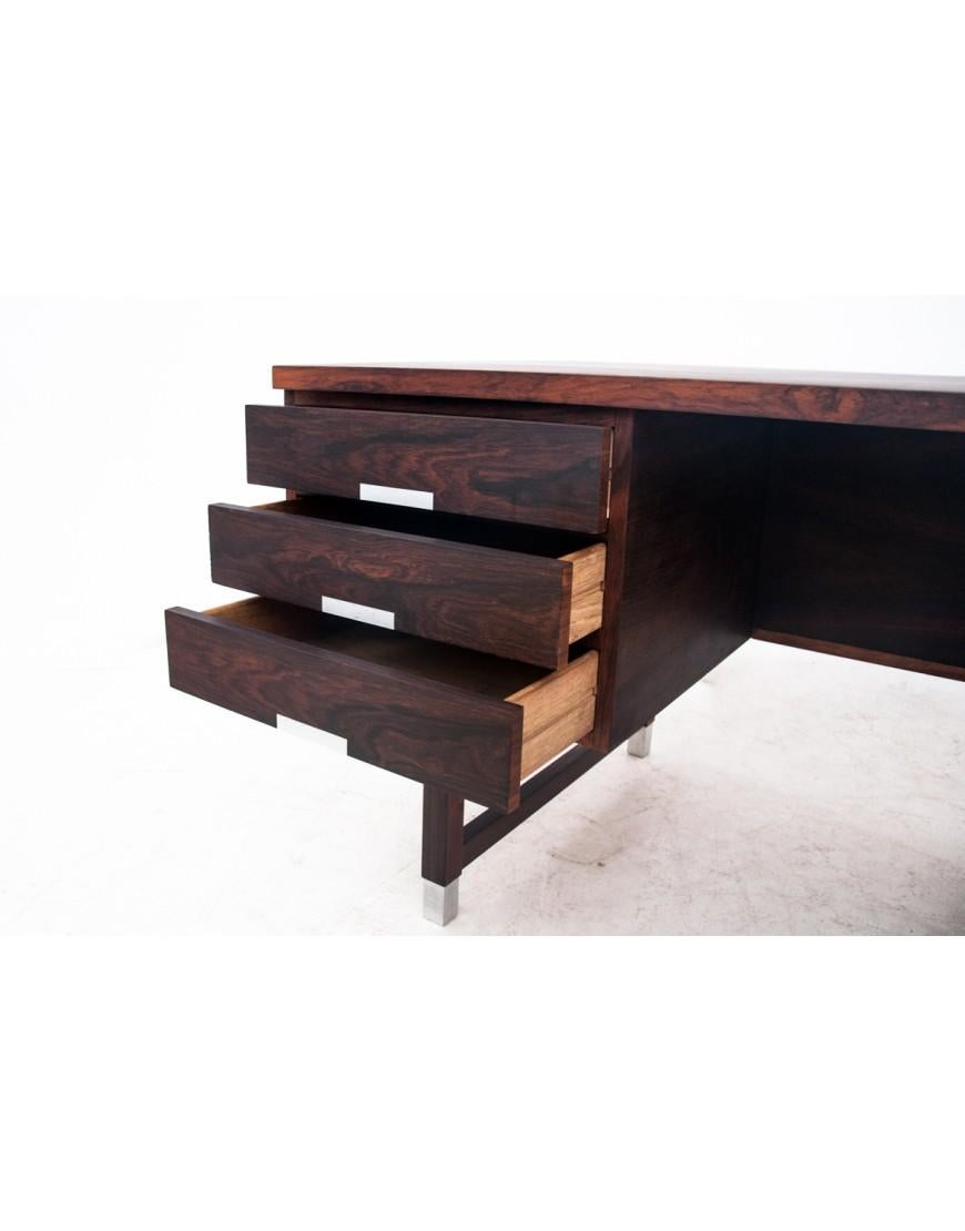 Danish Rosewood Desk, Danish design, 1960s For Sale 5