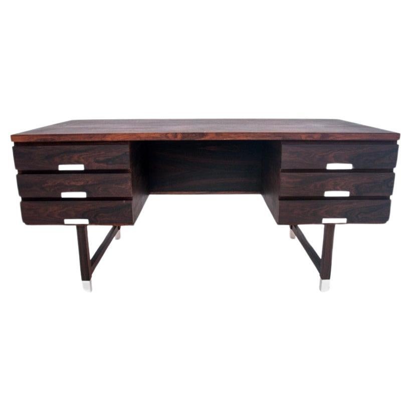 Danish Rosewood Desk, Danish design, 1960s For Sale