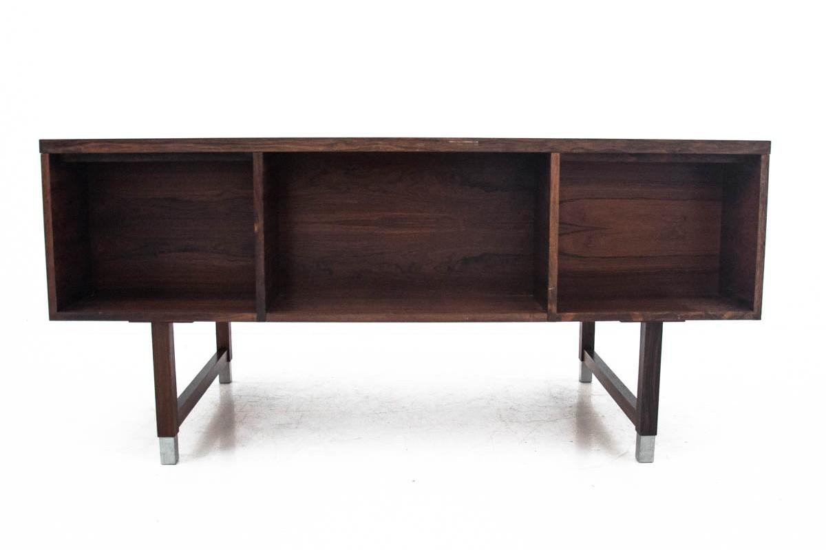 Danish Rosewood Desk In Good Condition In Chorzów, PL
