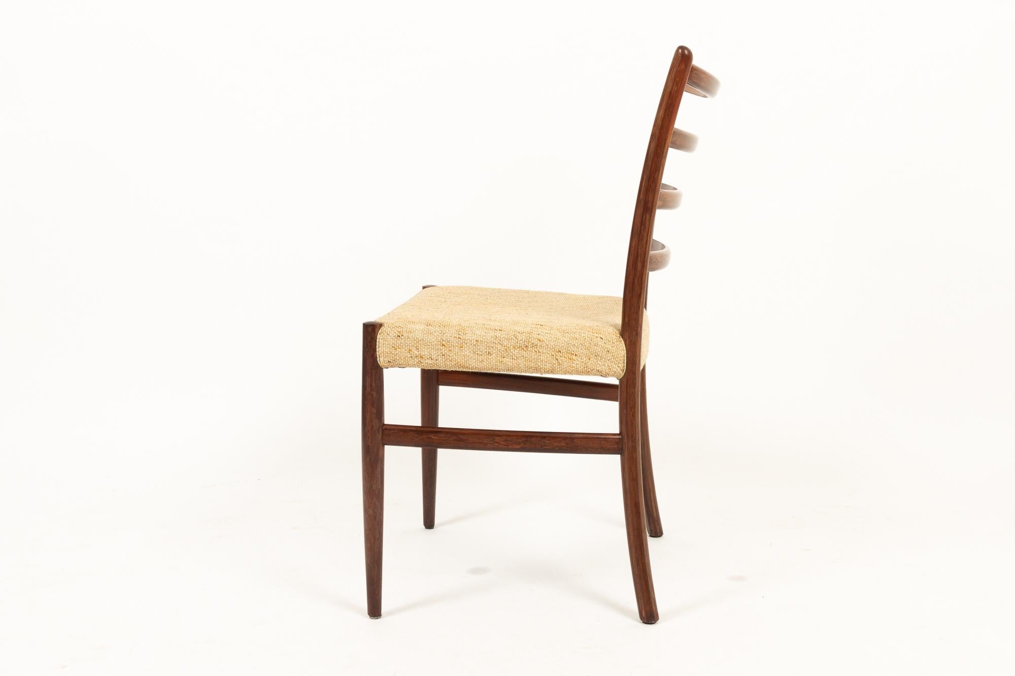 Danish Rosewood Dining Chairs by Schou Andersen 1960s Set of 6 In Good Condition In Asaa, DK