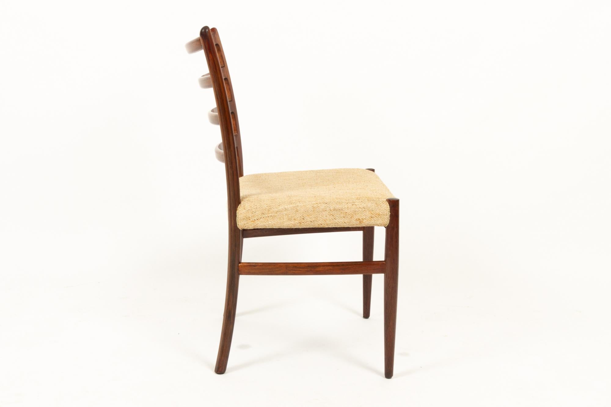 Danish Rosewood Dining Chairs by Schou Andersen 1960s Set of 6 3