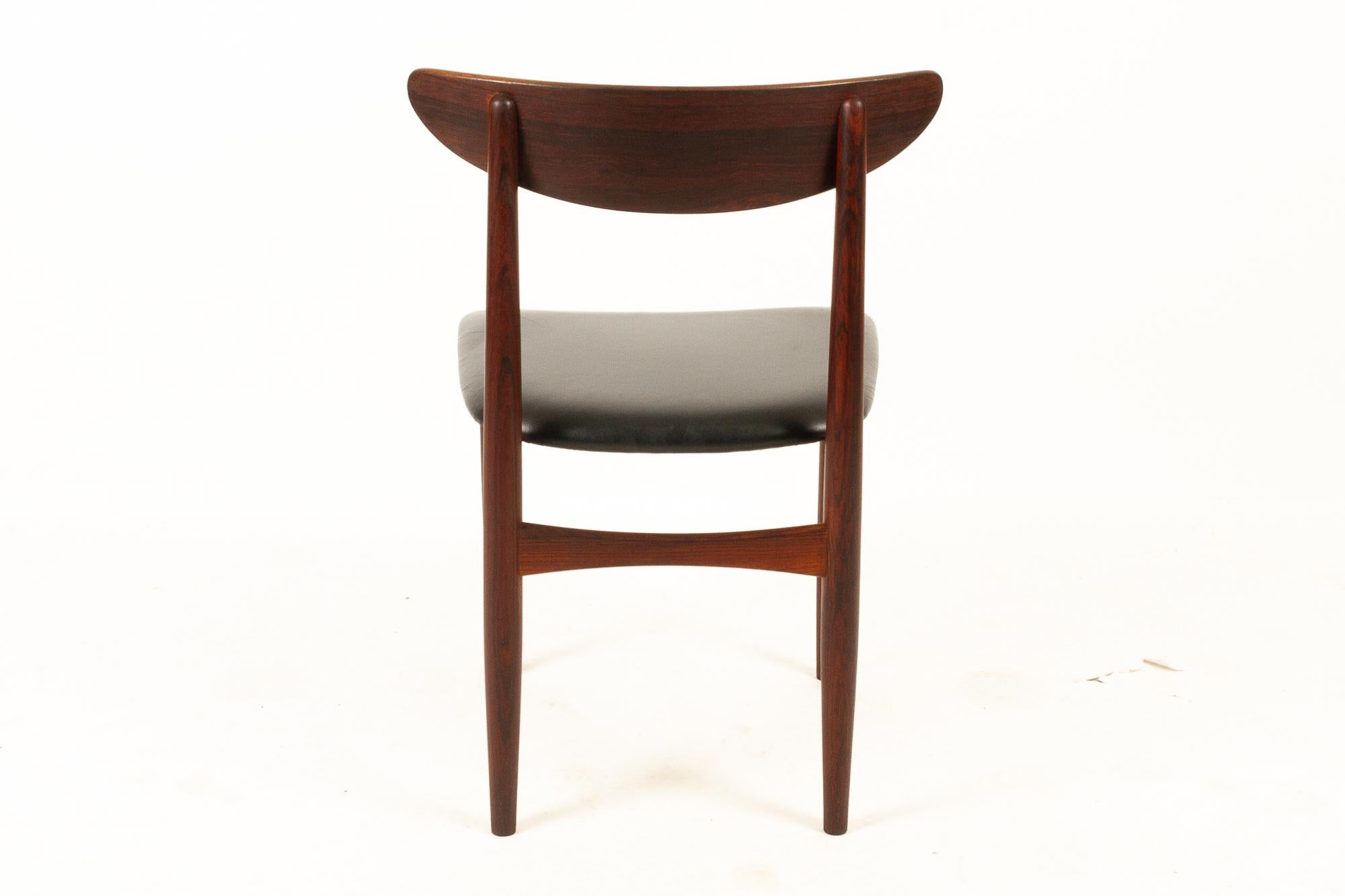 Danish Rosewood Dining Chairs by Skovby Møbelfabrik 1960s Set of 8 3