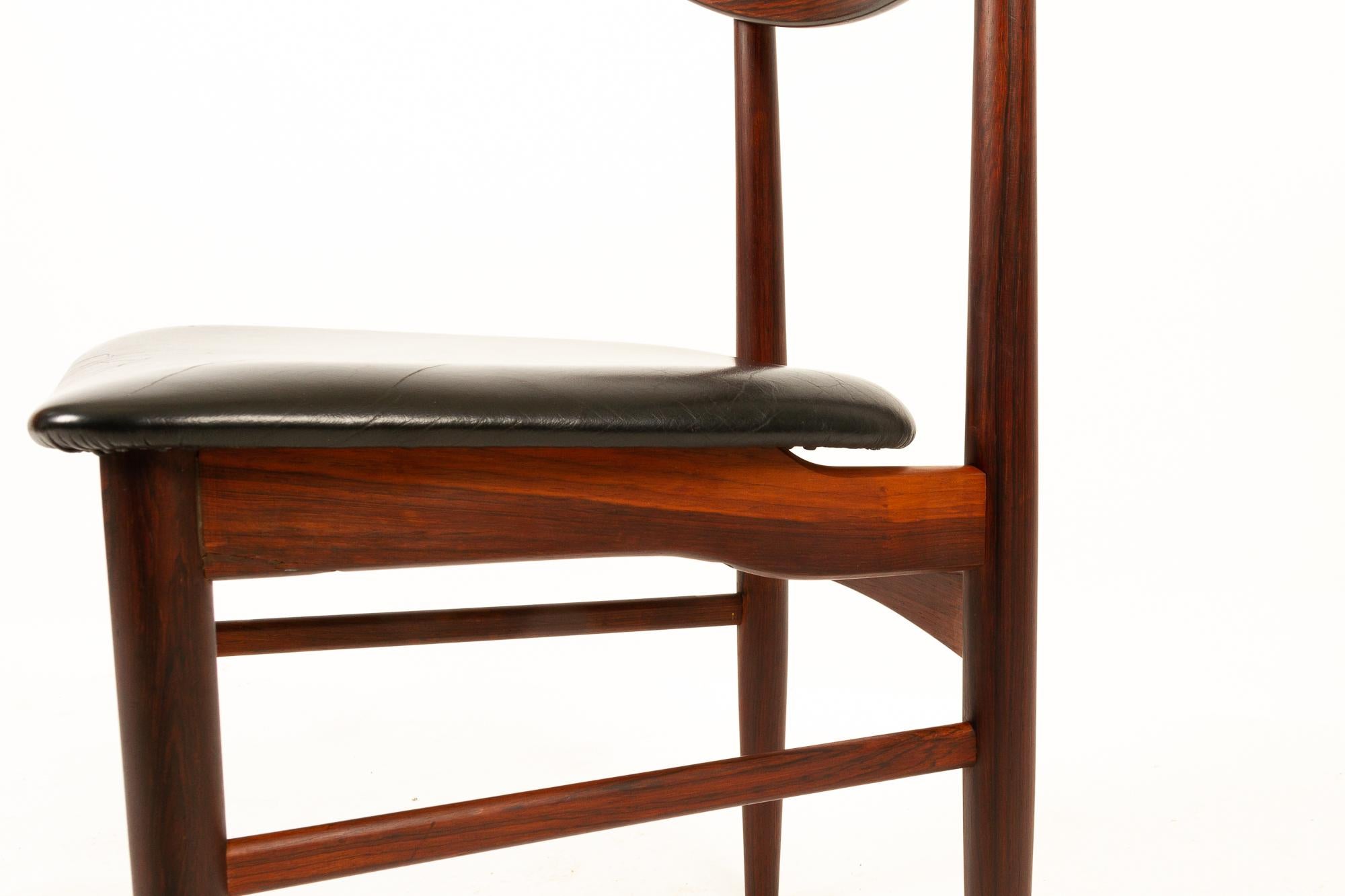 Danish Rosewood Dining Chairs by Skovby Møbelfabrik 1960s Set of 8 7