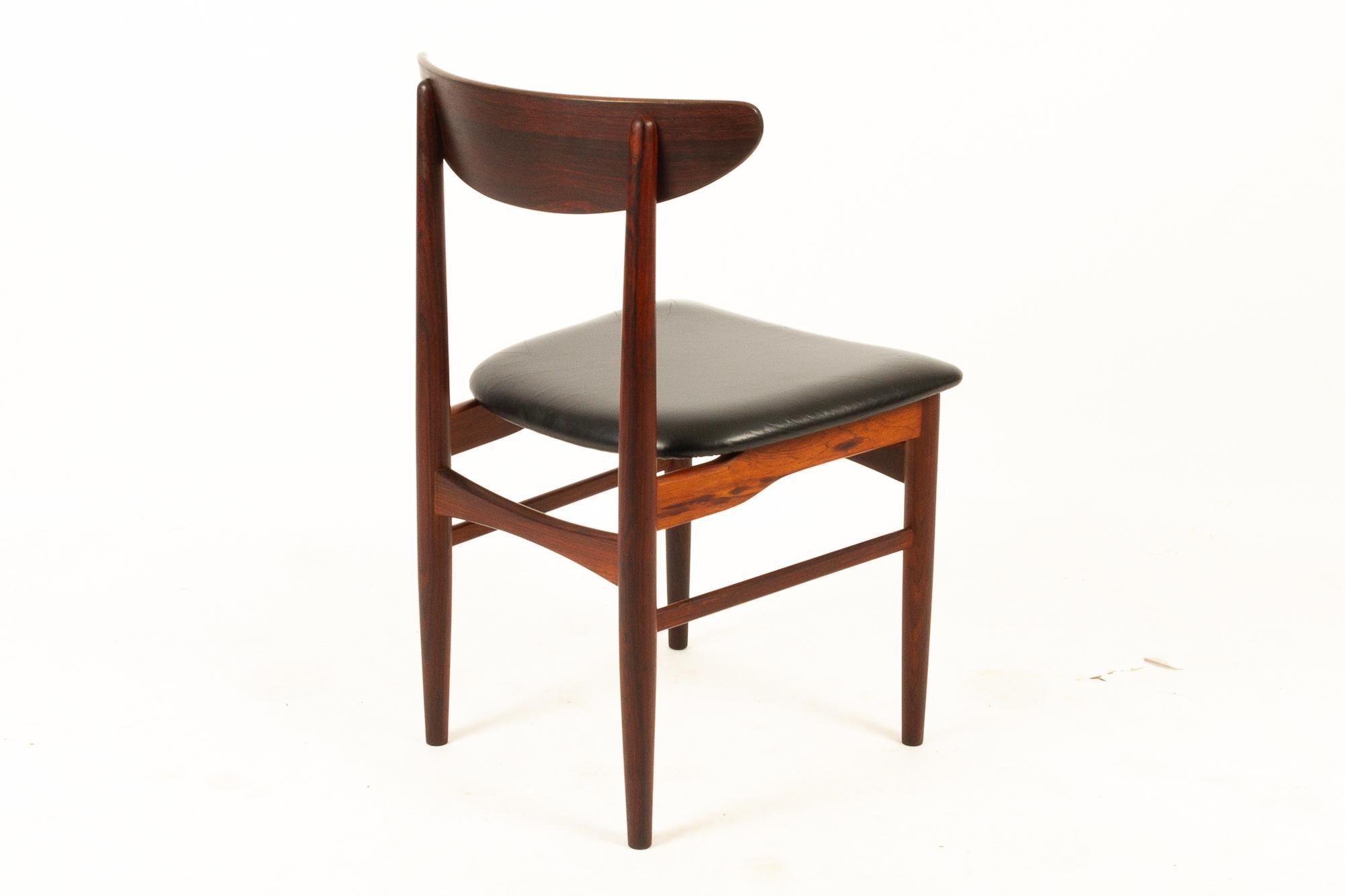 Danish Rosewood Dining Chairs by Skovby Møbelfabrik 1960s Set of 8 2