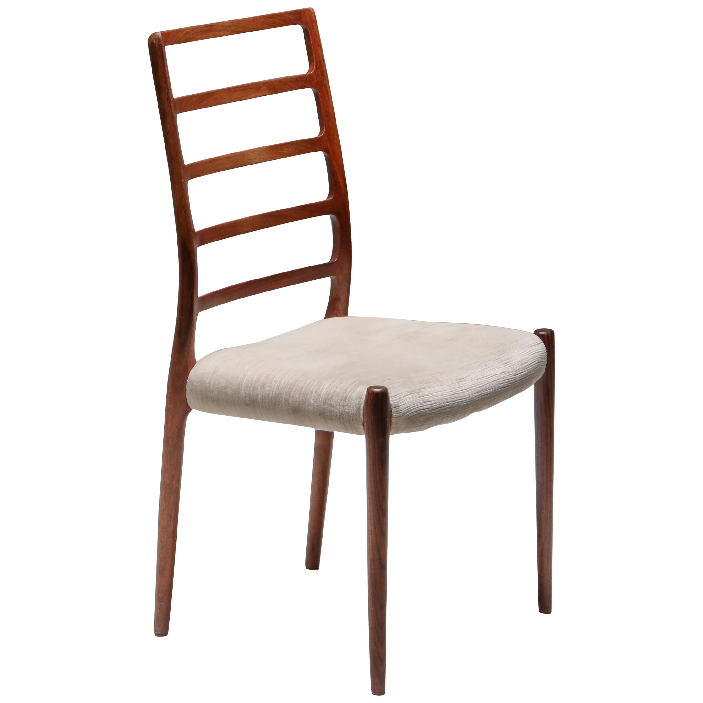 Danish Rosewood Dining Chairs, circa 1970 by Niels Møller