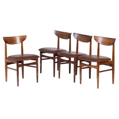 Danish Rosewood Dining Room Set from Skovby, 1960s, Set of 4