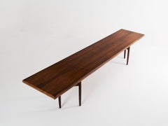 Danish Rosewood Dining Table by Arne Vodder, 1960s