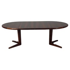 Danish Rosewood Dining Table By Bernhard Pedersen and Son