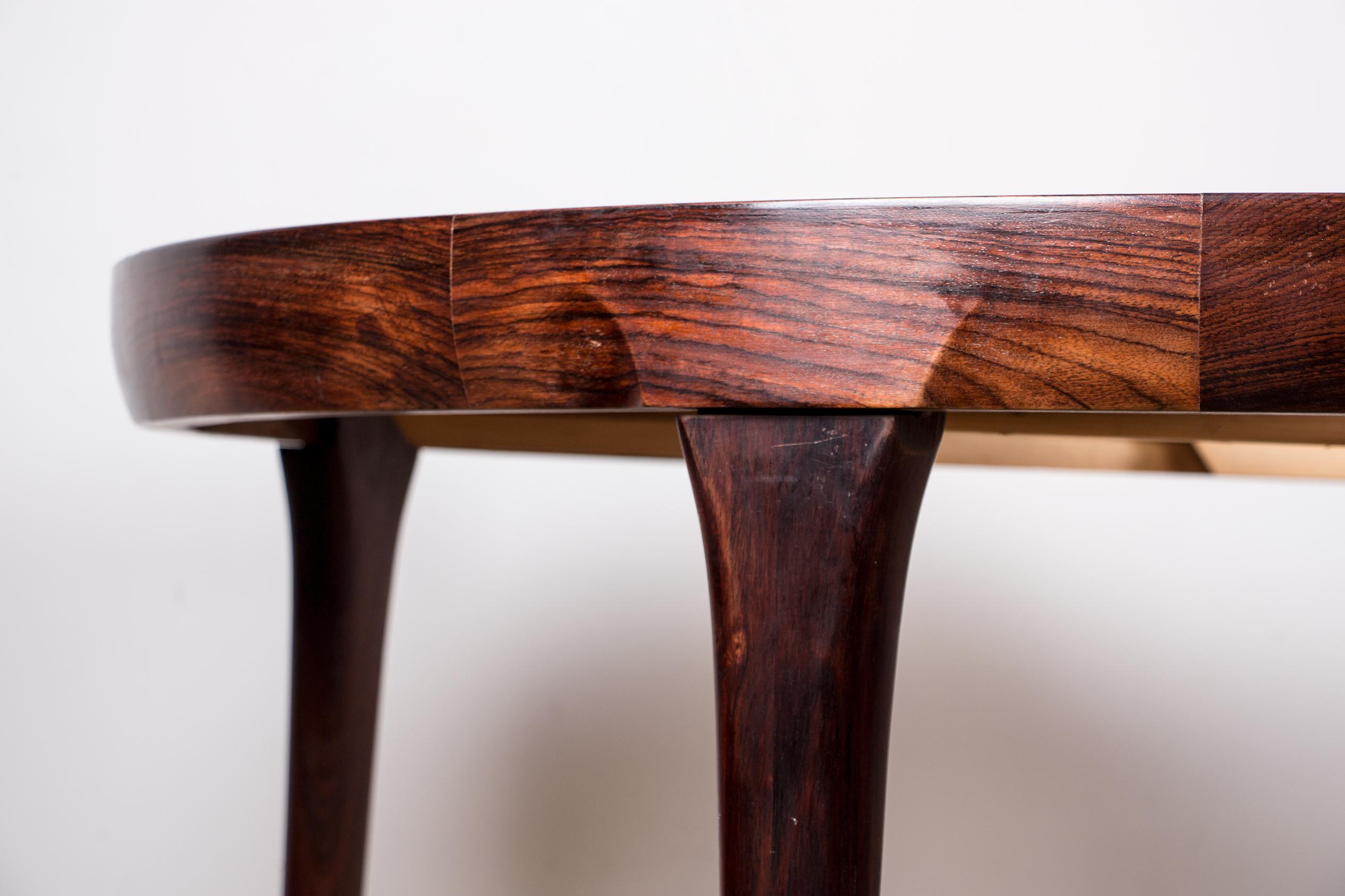 Danish Rosewood Dining Table by Ib Kofod-Larsen for Faarup, 1960s 6