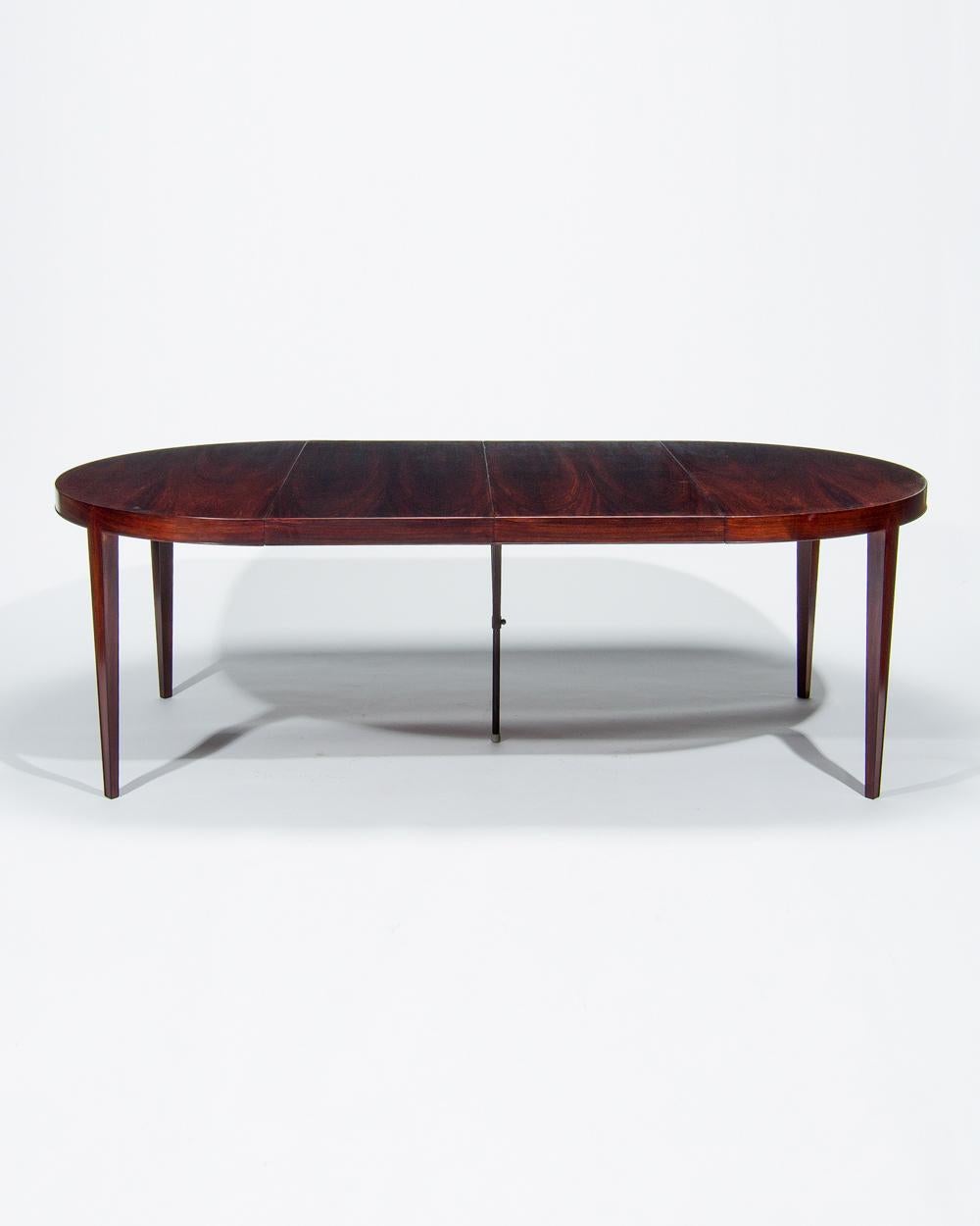 Mid-20th Century Danish Rosewood Dining Table by Severin Hansen, Midcentury Design, 1960s For Sale