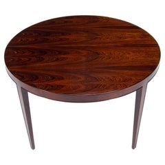 Danish Rosewood Dining Table by Severin Hansen,  Mid Century Design 1960s