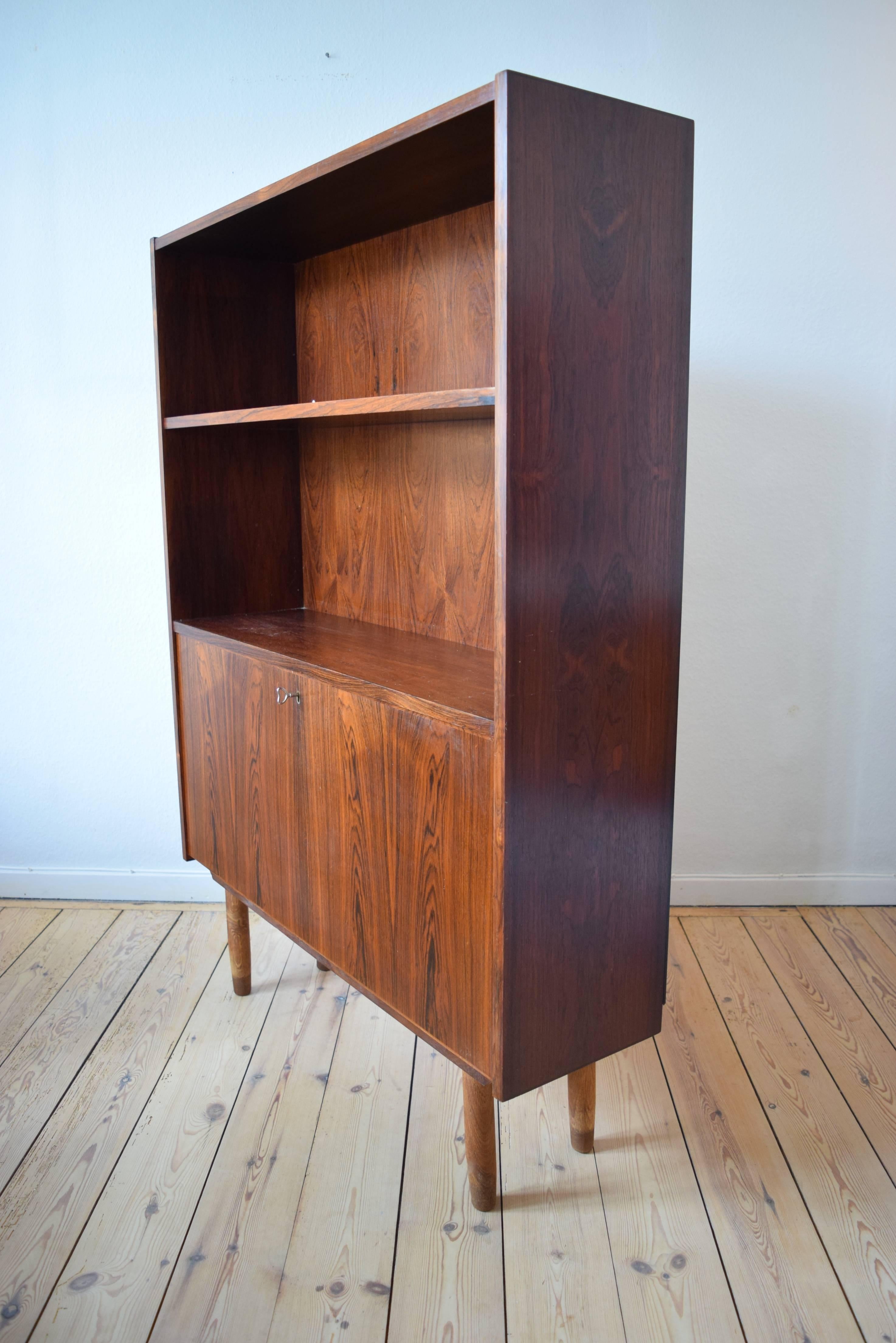 Danish Rosewood Drink Cabinet/Bookshelf From Viby Møbelfabrik, 1960's. 6