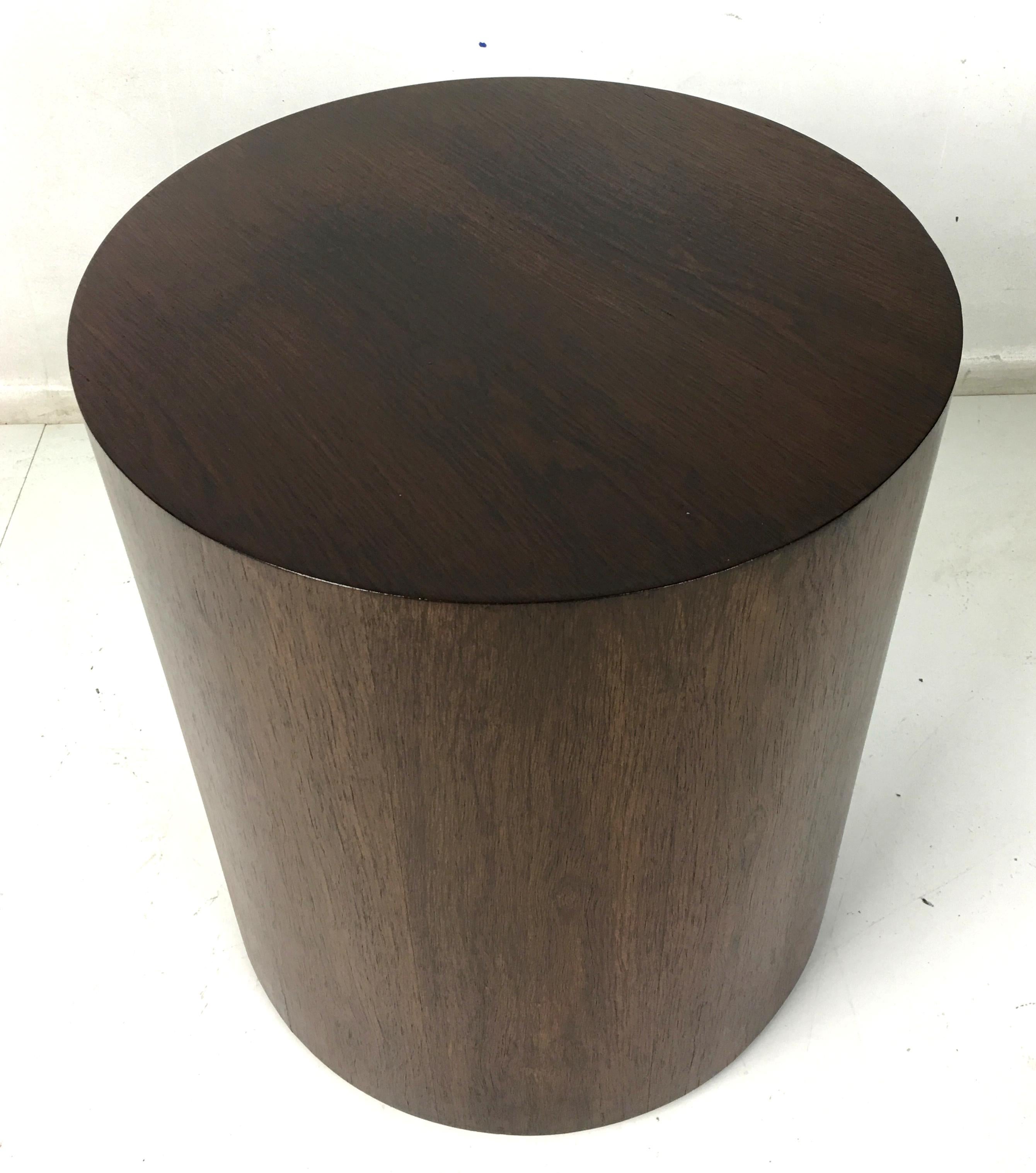 Mid-Century Modern Danish Rosewood Drum Table