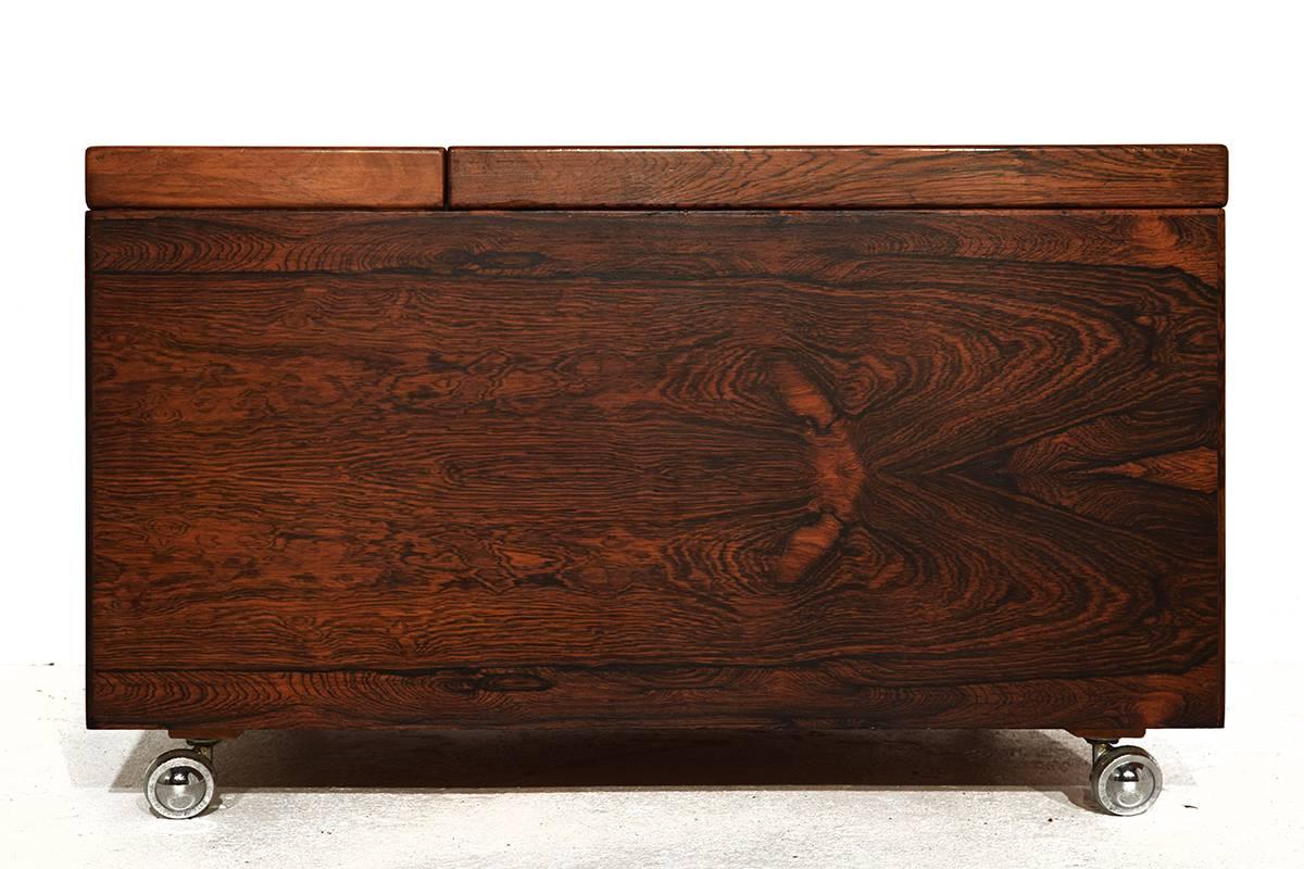 Danish Rosewood Dry Bar by Poul Nørreklit In Excellent Condition In The Hague, NL
