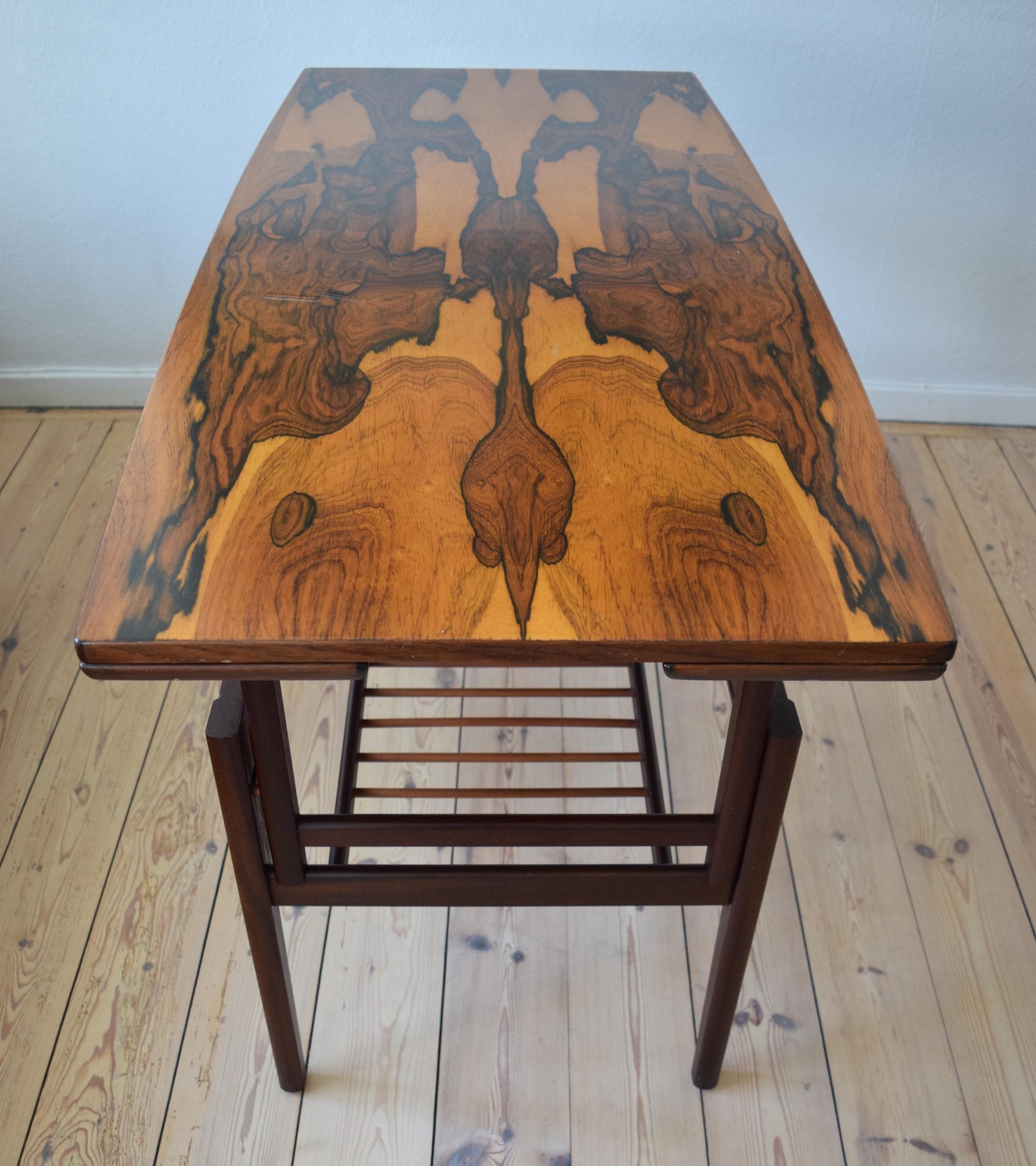 Danish Rosewood Elevator Table, Denmark, 1960s 5