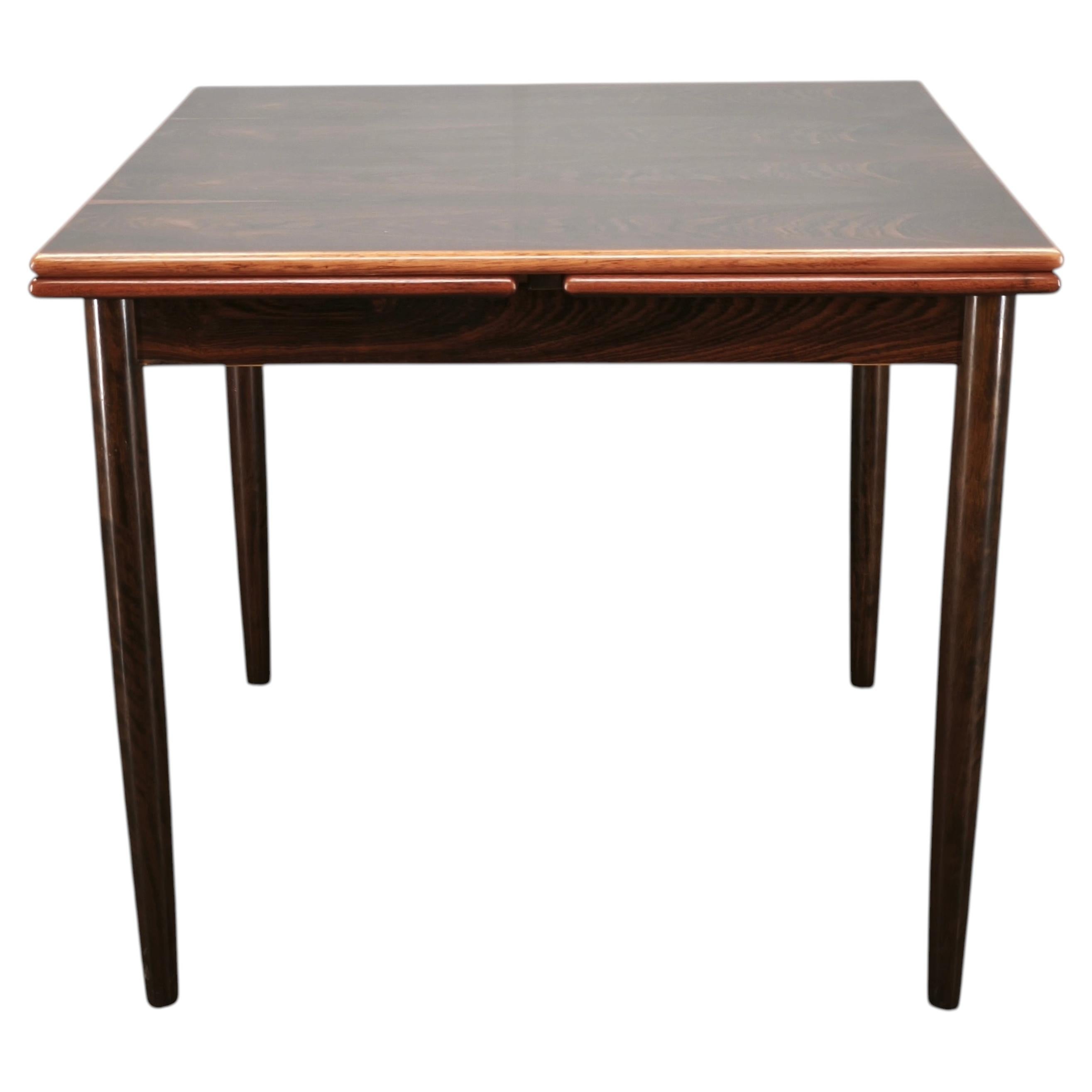 Danish Extendable Dining Table, Mid-Century Modern, 1960s