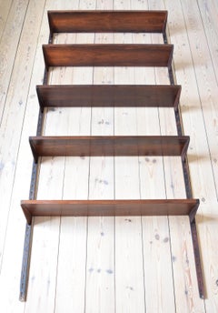 Danish Rosewood Fm Shelving System by Kai Kristiansen, 1960s