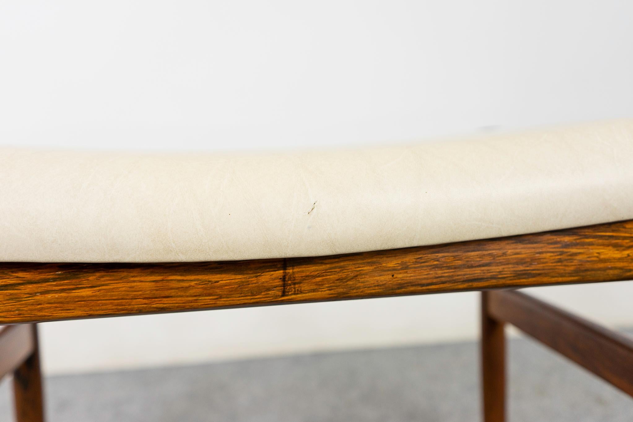 Danish Rosewood Footstool by Spottrup For Sale 3