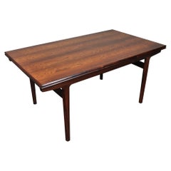 Danish Rosewood Henning Kjaernulf Extendable Table, 1960