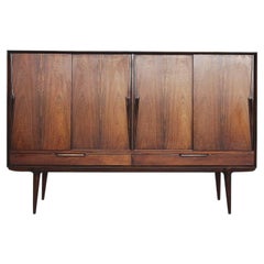 Vintage Danish Rosewood High 'Model 13' Sideboard by Gunni Omann for Omann Jun, 1960s