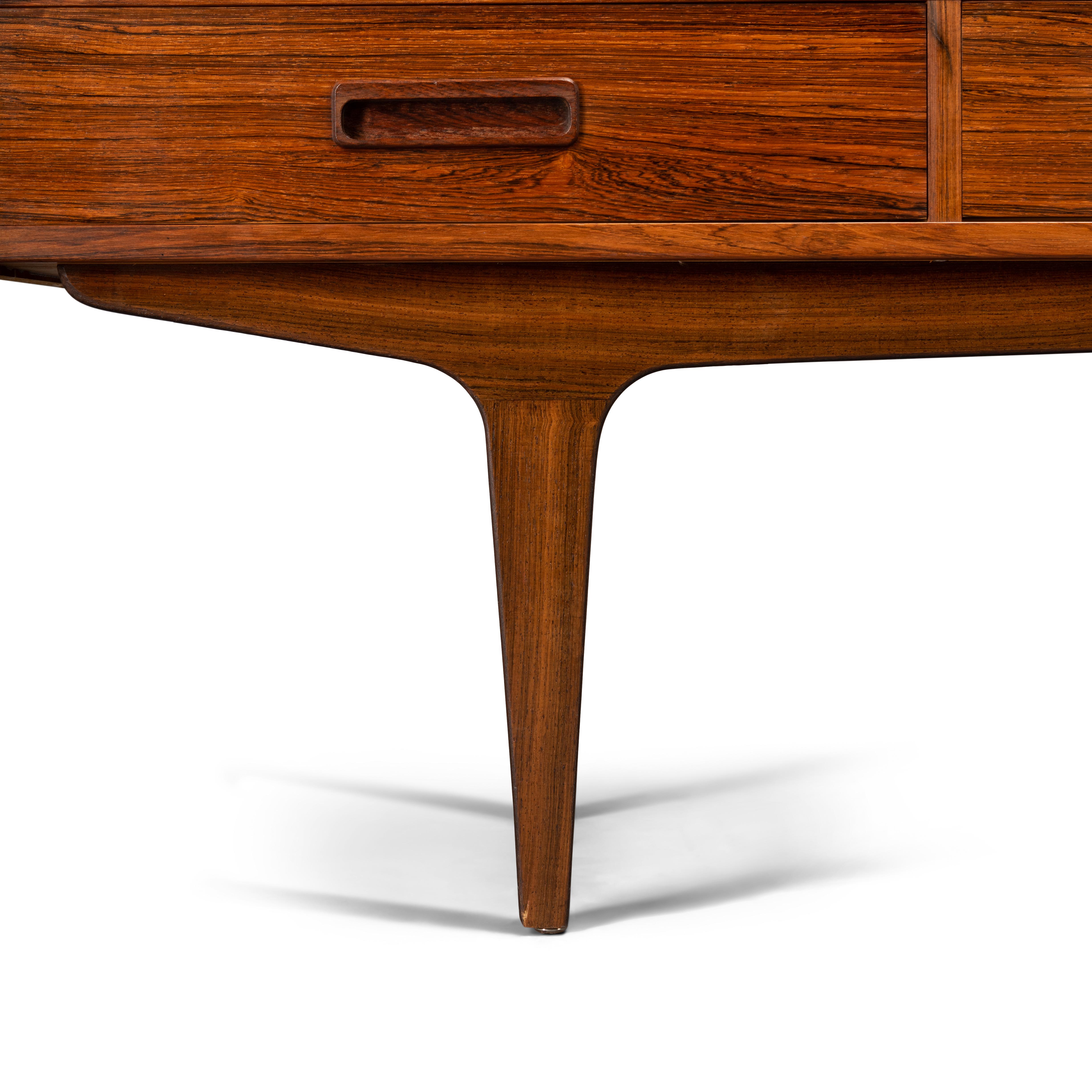Hardwood Danish High Sideboard by Børge Seindal for P. Westergaard Møbelfabrik