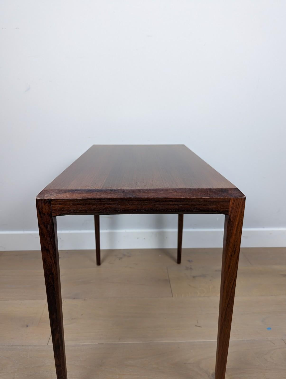20th Century Danish Rosewood Johannes Andersen for CFC Silkeborg Nesting Tables For Sale