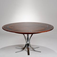 Danish Rosewood "Lotus Design" Dining Table by Dyrlund