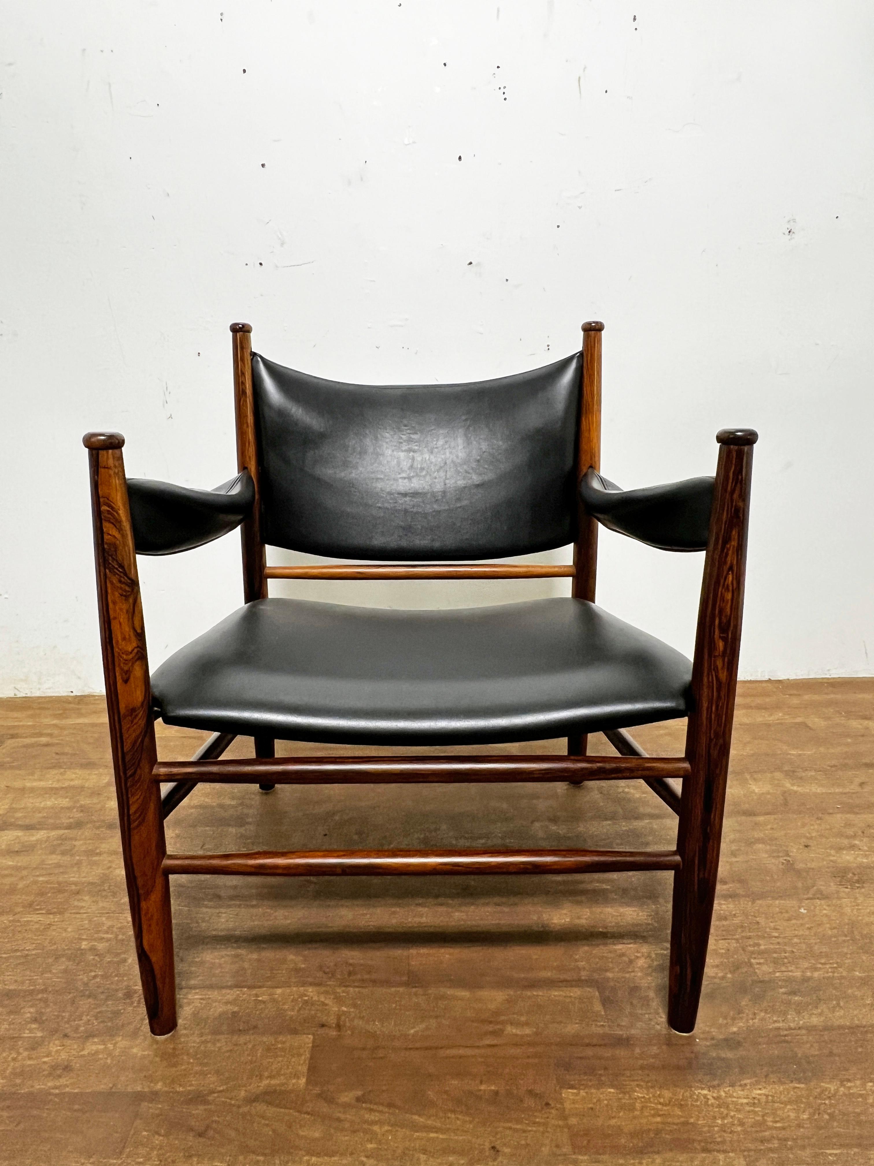 Danish Rosewood Lounge Chair by Arup Stole, Circa 1960s For Sale 1