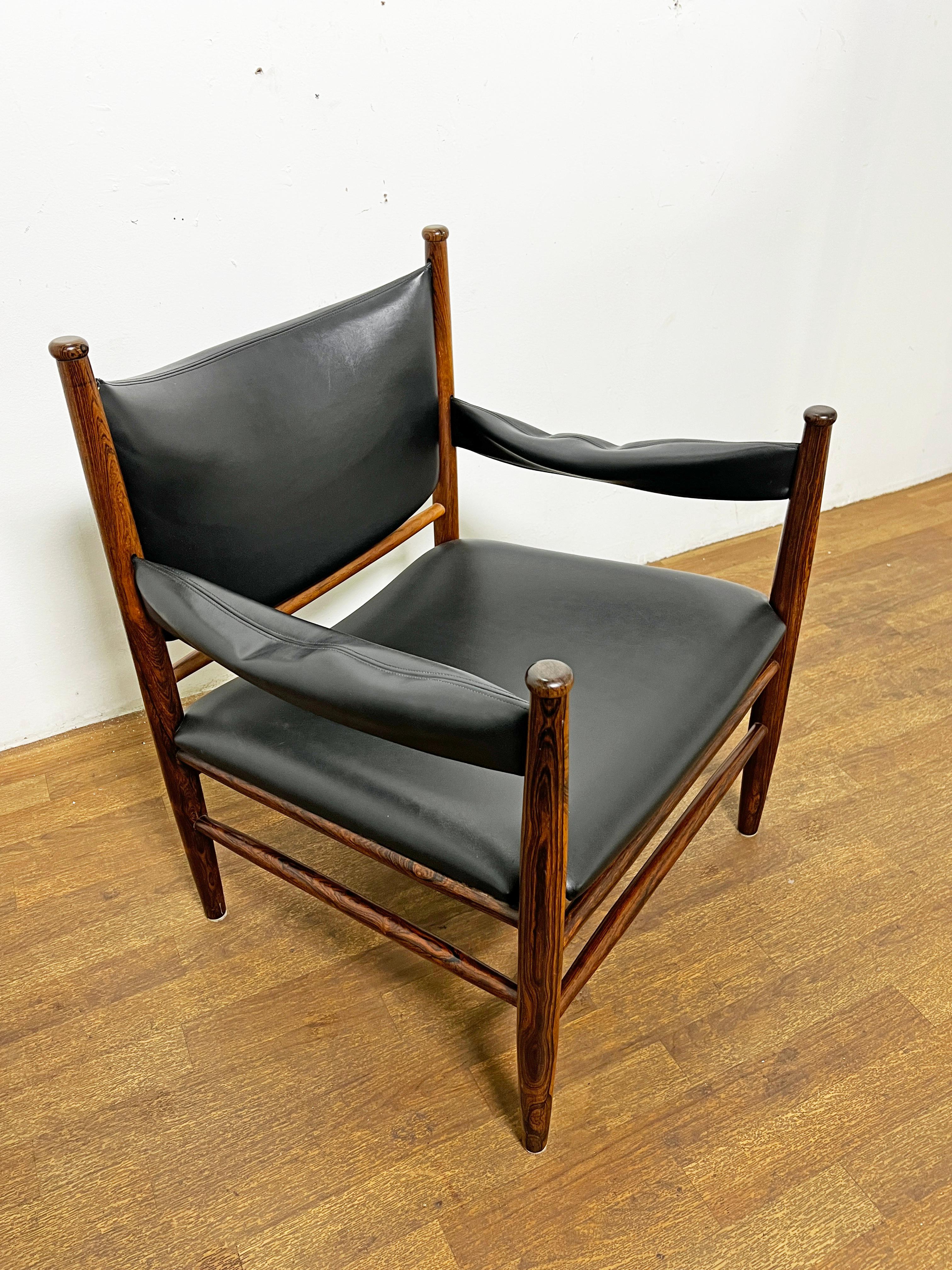 Danish Rosewood Lounge Chair by Arup Stole, Circa 1960s For Sale 3