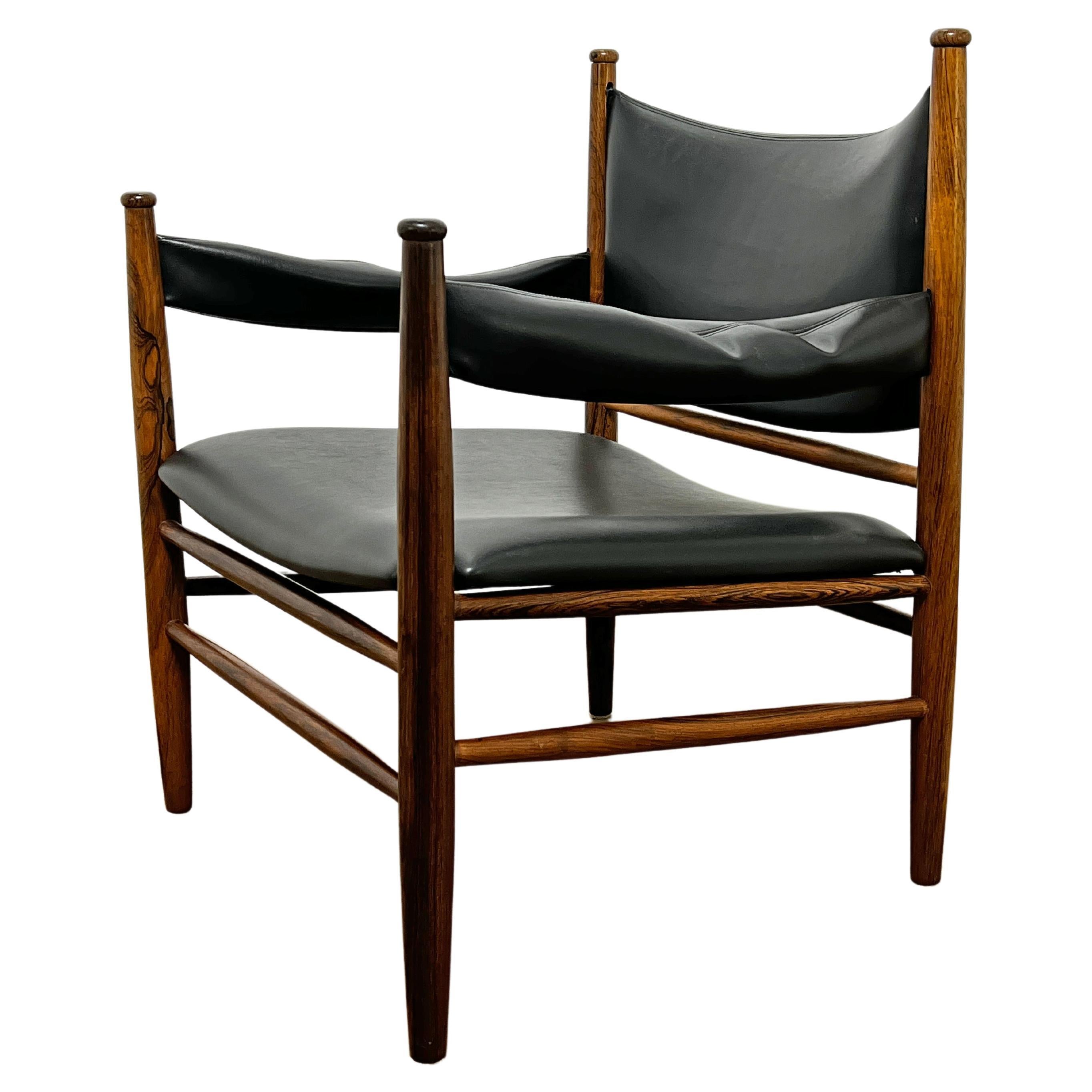 Danish Rosewood Lounge Chair by Arup Stole, Circa 1960s For Sale
