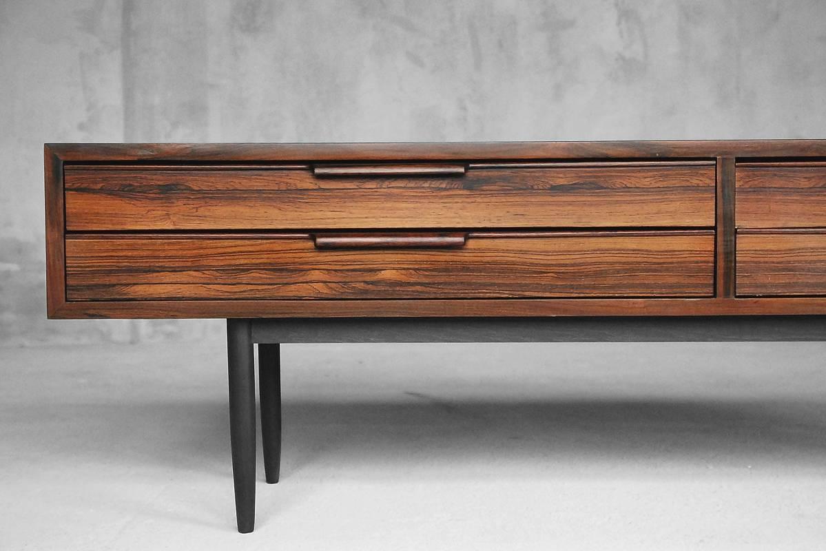 low sideboard with drawers