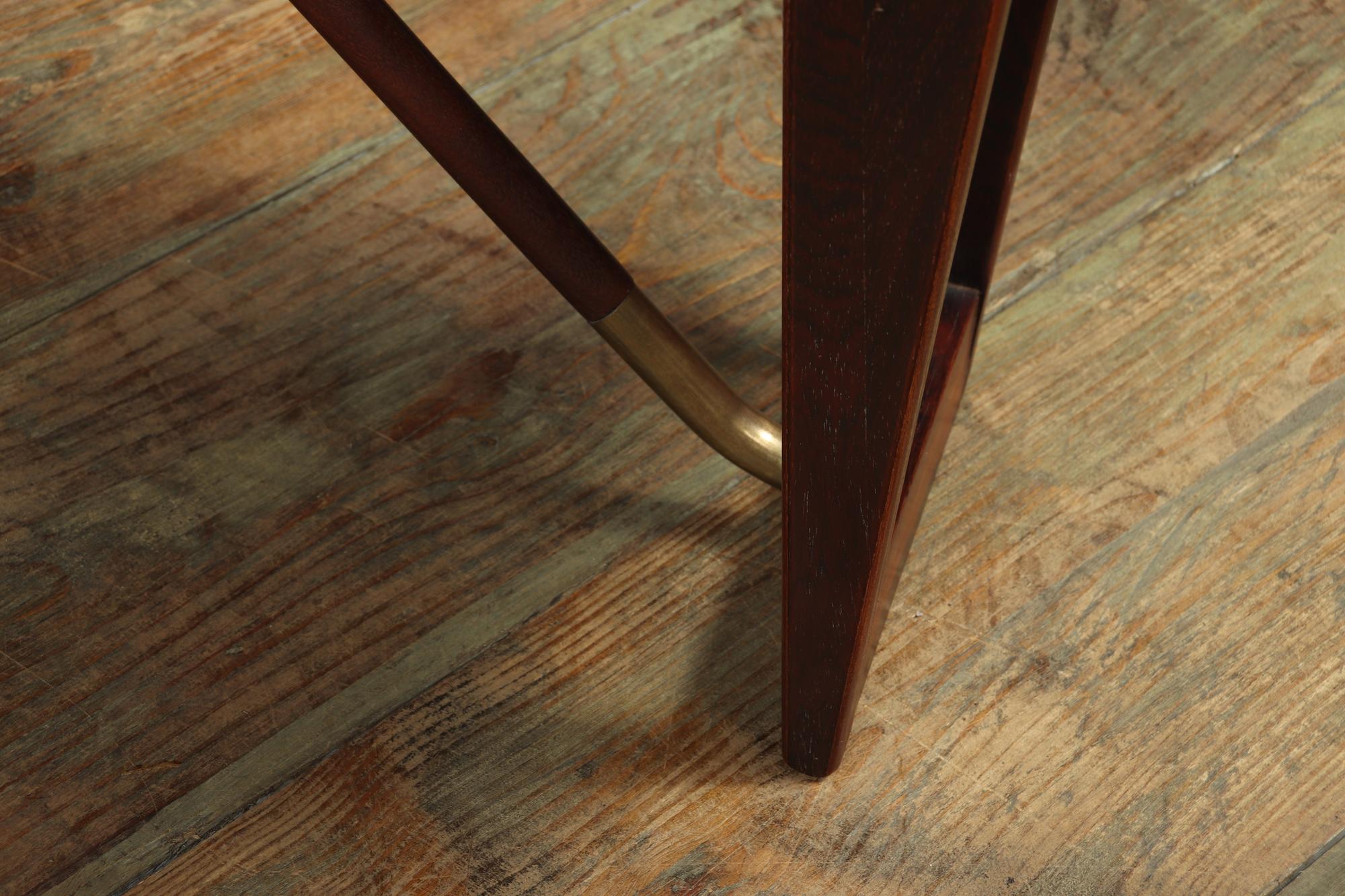 Danish Rosewood Mid Century Boomerang Desk by Lovig 8