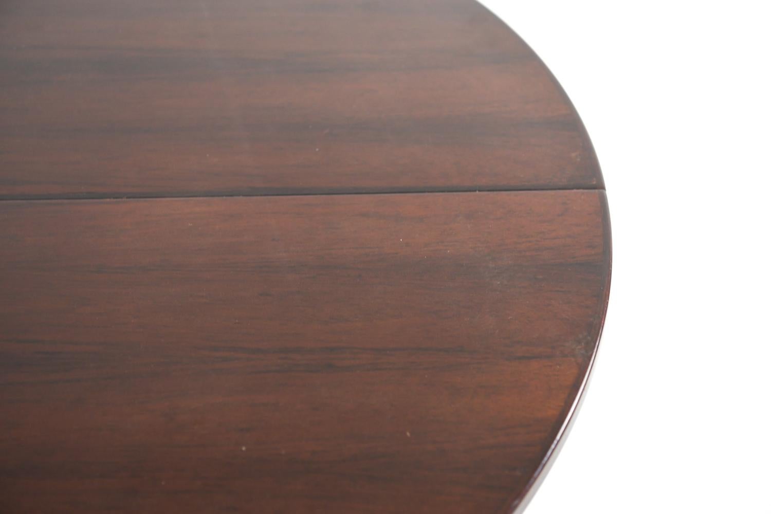 Danish Rosewood Model 55 Dining Table by Omann Jun, 1960s 1