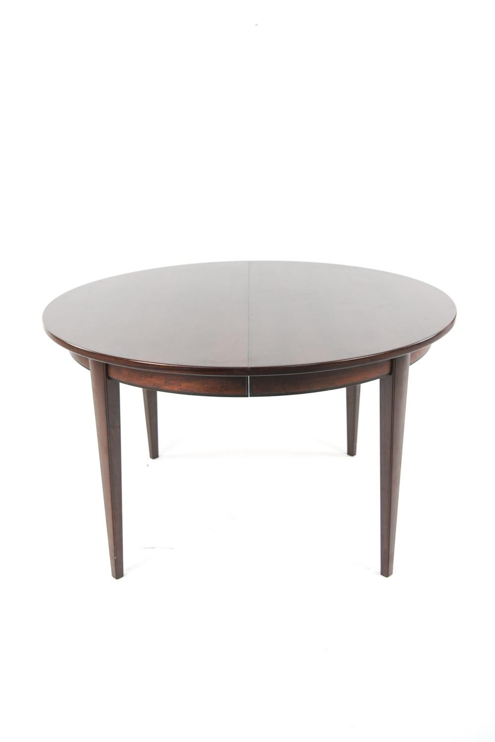 Danish Rosewood Model 55 Dining Table by Omann Jun, 1960s 4