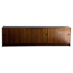 Danish Rosewood Modern Credenza Long Low Sideboard Storage Unit Furniture Denmar