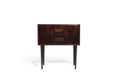 Danish Rosewood Nightstand Bedside Tables with Drawers