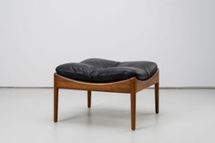 Danish Rosewood Ottoman by Kristian Solmer Vedel Denmark, 1963