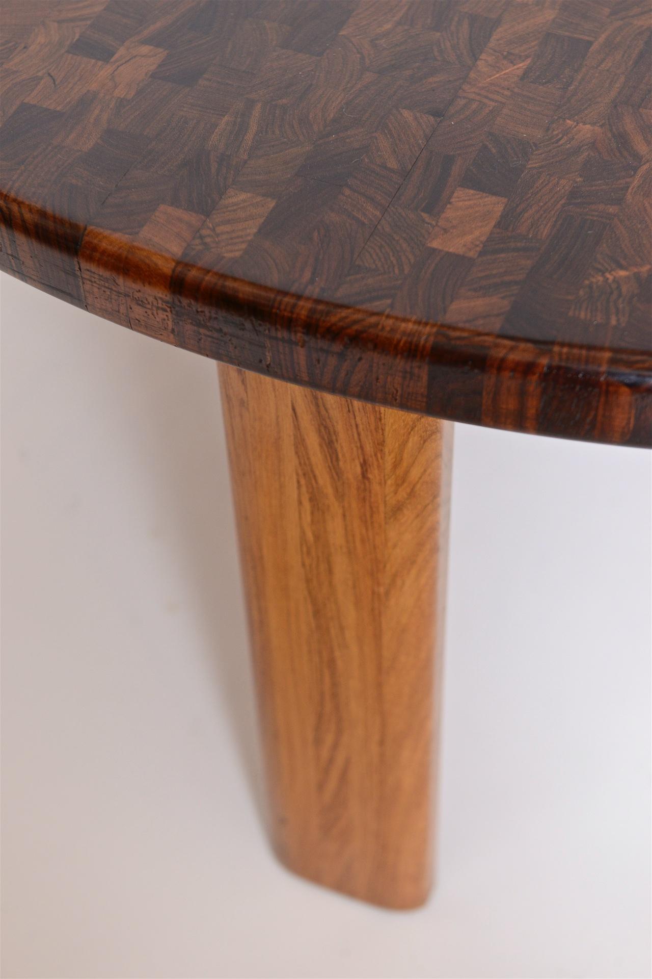 Mid-20th Century Danish Midcentury Rosewood Parquetry Coffee Table