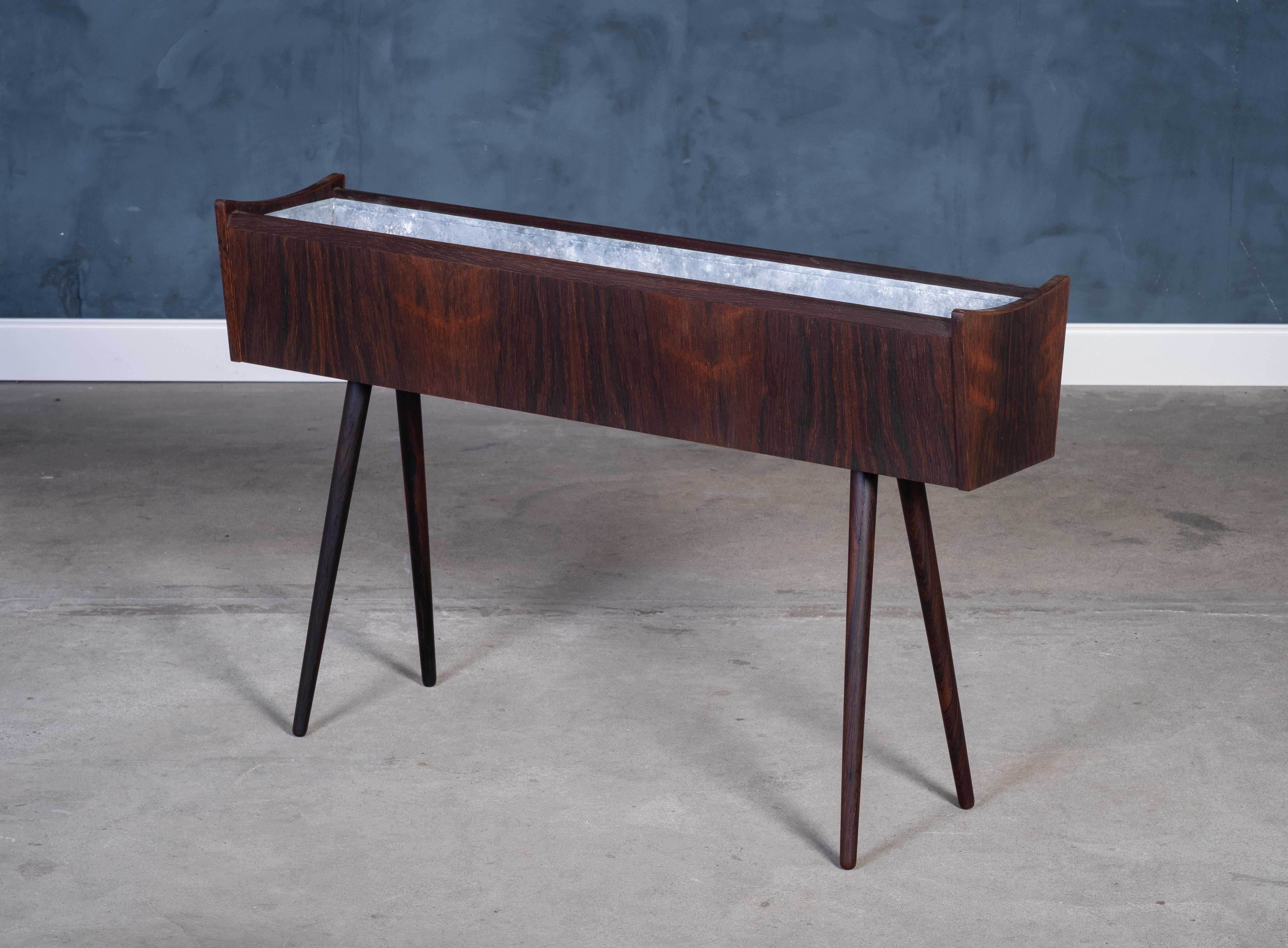 Mid-Century Modern Danish Rosewood Planter Box, 1960s For Sale