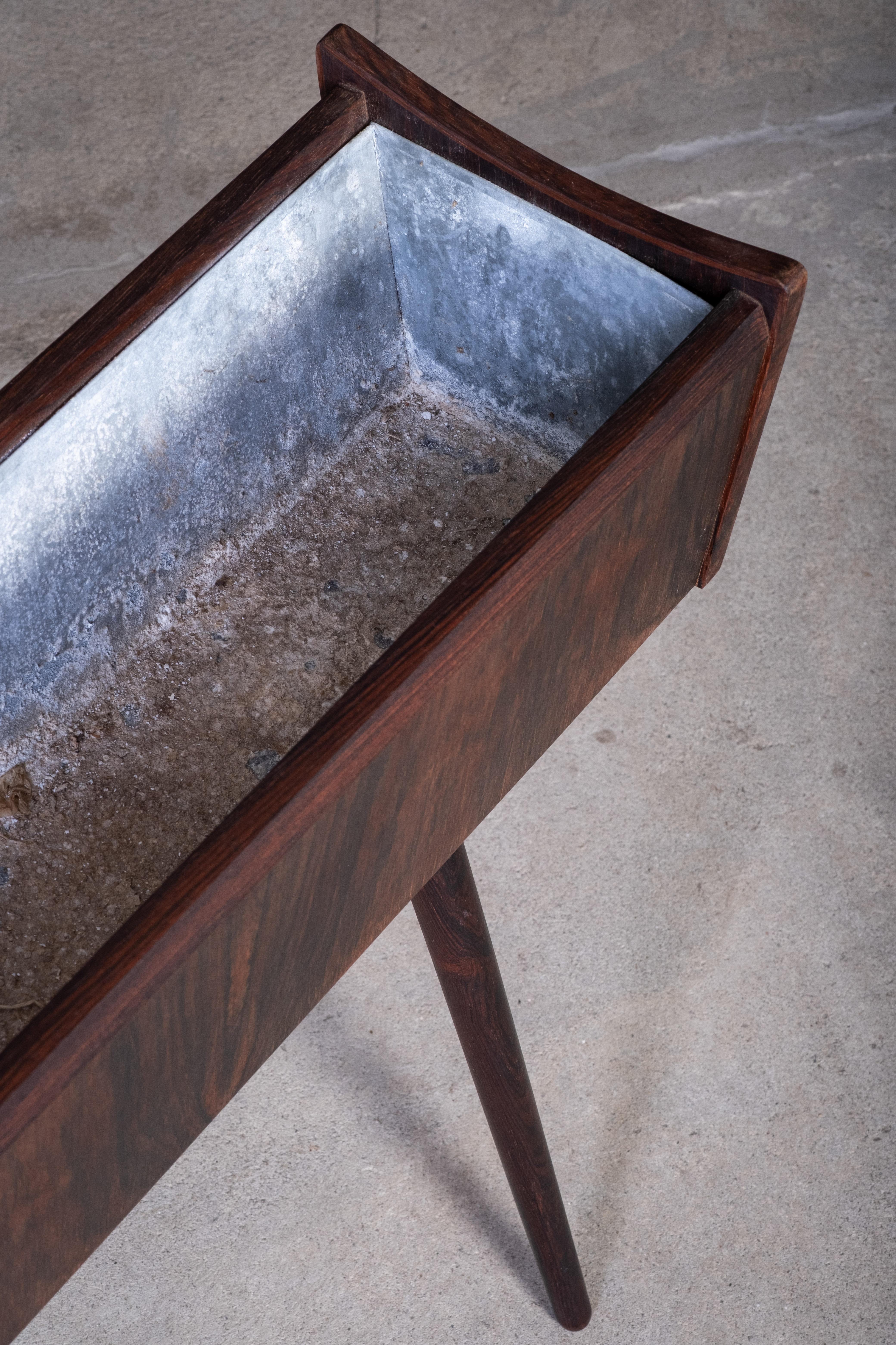 Danish Rosewood Planter Box, 1960s For Sale 1