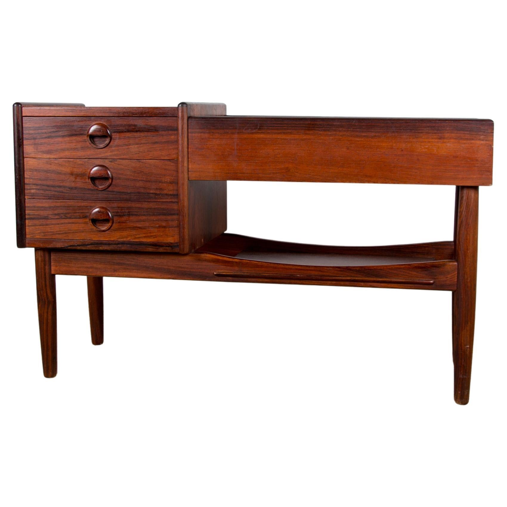 Danish Rosewood Planter by Arne Wahl Iversen for Vinde Mobelfabrik, 1960s