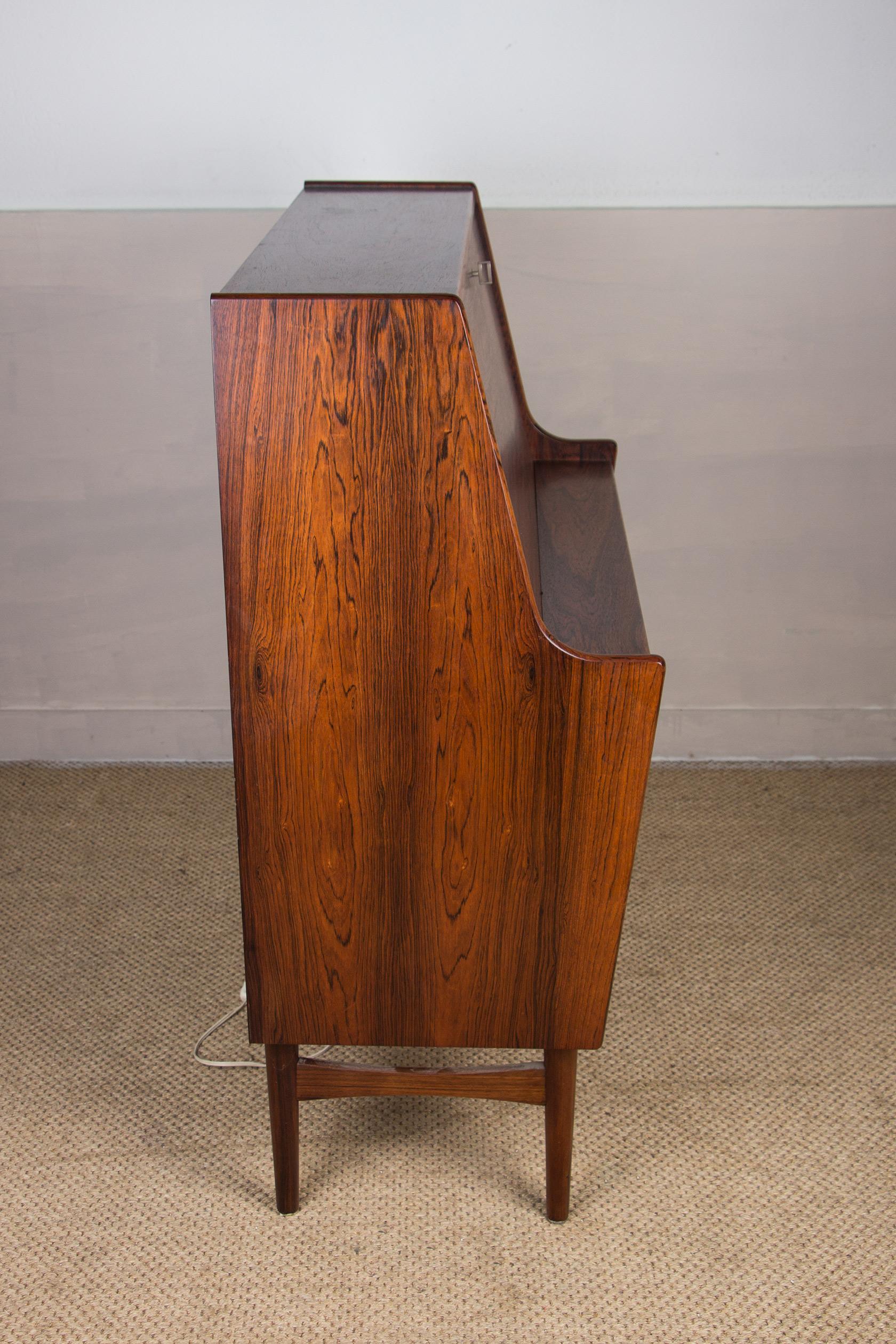 Danish Rosewood Secretaire Model 37 by Arne Wahl Iversen for Vinde Mobelfabrik 8