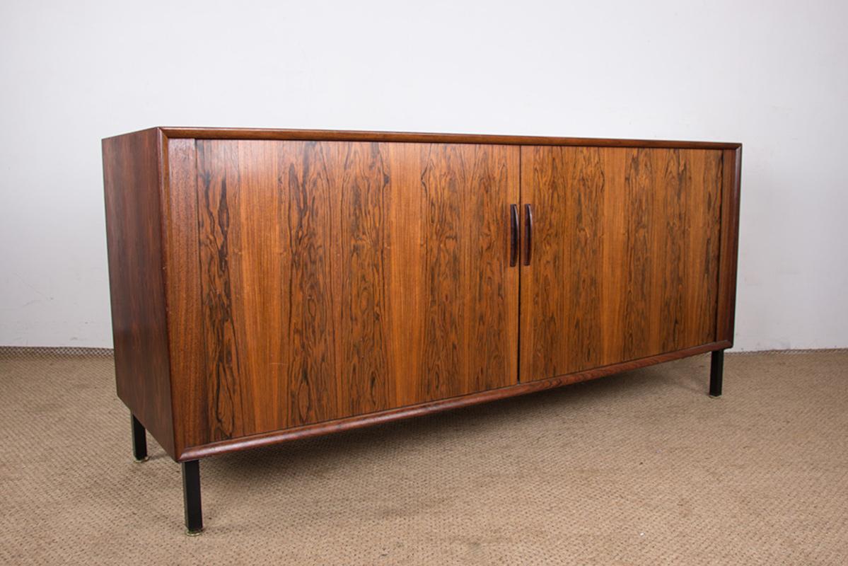 Danish Rosewood Sideboard 150 cm by Henning Kjaernulf for Bruno Hansen. 5
