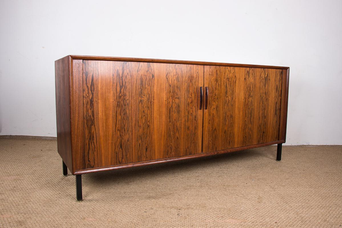 Danish Rosewood Sideboard 150 cm by Henning Kjaernulf for Bruno Hansen. 8
