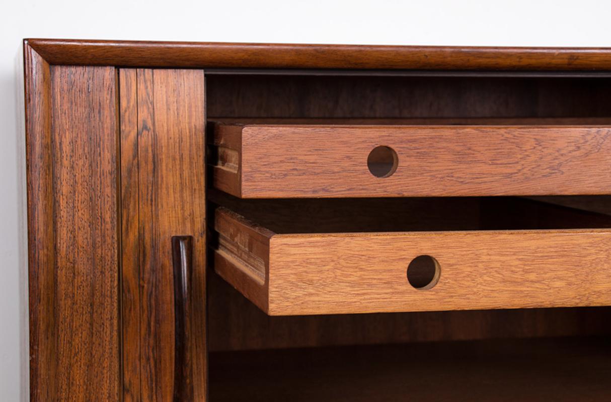 Danish Rosewood Sideboard 150 cm by Henning Kjaernulf for Bruno Hansen. 4